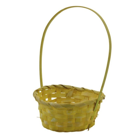 Kosz wiklinowy z rączką 17x15x7cm MRY2173